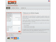 Tablet Screenshot of infinite-supply.com